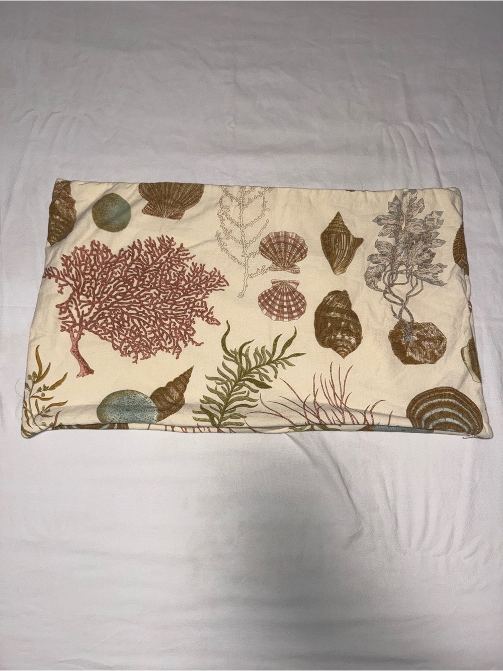 Pottery Barn Atlantic sea creature life  pillow cover